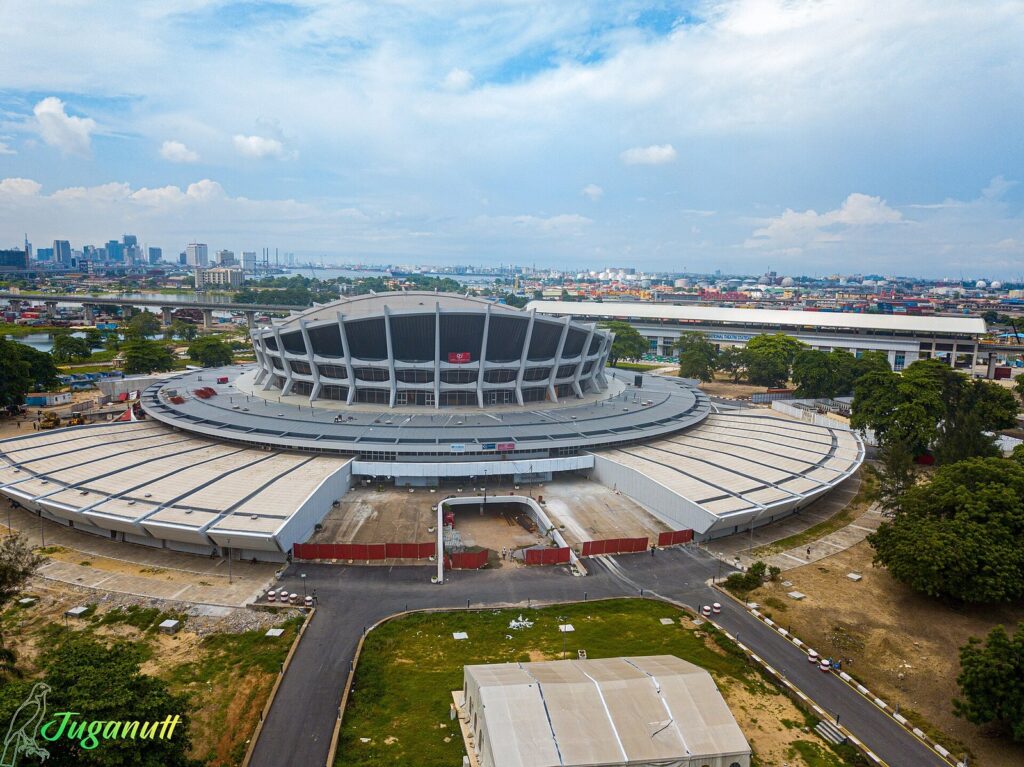 The National Arts Theatre in Iganmu, Lagos