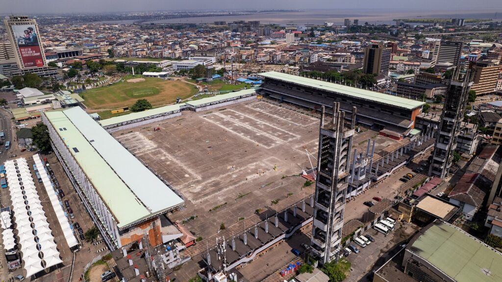 Tafawa Balewa Square in Onikan, Lagos