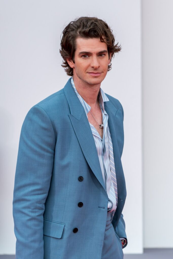 Andrew Garfield on the red carpet at the Venice Film Festival