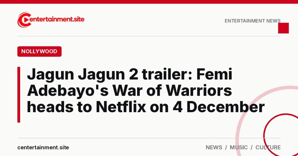 Centertainment headline card for Jagun Jagun 2: War of Warriors