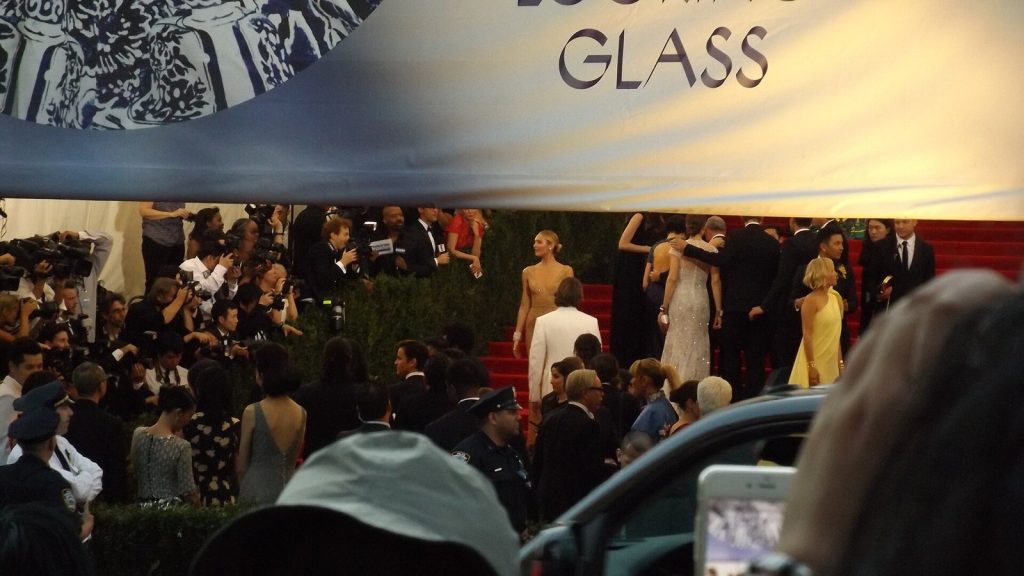 Red carpet at the 2015 Met Gala