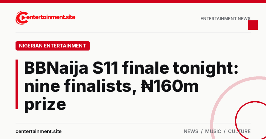 BBNaija Season 11 finale Show Ya Sef branded share card